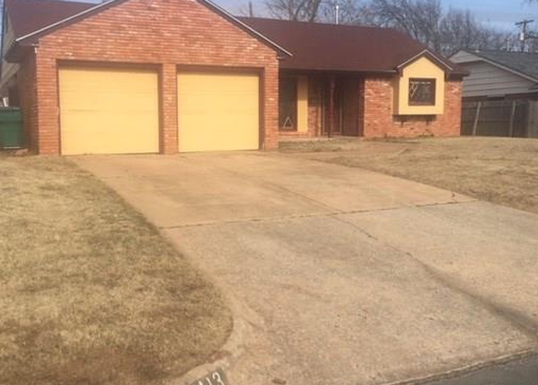 Nw 109th St, Oklahoma City, OK 73120, Foreclosure 112,000 3BD / 1