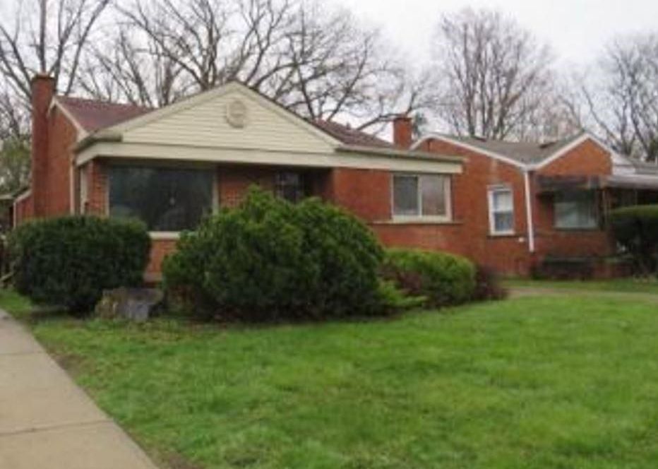 Northrop St, Detroit, MI 48219, Foreclosure 58,300 3BD / 1BH