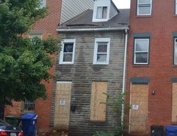 Foreclosure in  W LOMBARD ST Baltimore, MD 21223