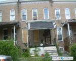 Foreclosure in  BOARMAN AVE Baltimore, MD 21215