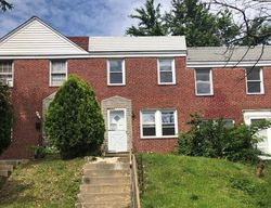 Foreclosure in  DUDLEY AVE Baltimore, MD 21213