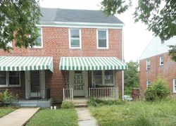 Foreclosure in  MORAVIA RD Baltimore, MD 21214