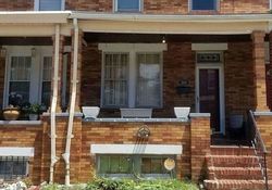 Foreclosure in  DUDLEY AVE Baltimore, MD 21213
