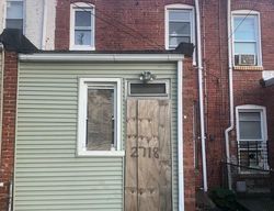 Foreclosure in  E CHASE ST Baltimore, MD 21213