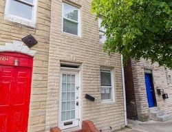 Foreclosure in  S WASHINGTON ST Baltimore, MD 21231