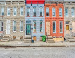 Foreclosure in  SARGEANT ST Baltimore, MD 21223