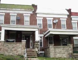Foreclosure in  PRESSTMAN ST Baltimore, MD 21216