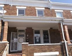 Foreclosure in  PELHAM AVE Baltimore, MD 21213