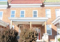 Foreclosure in  W LAFAYETTE AVE Baltimore, MD 21216