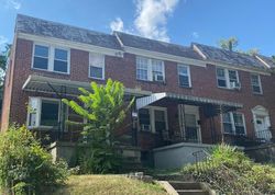 Foreclosure in  W COLD SPRING LN Baltimore, MD 21215