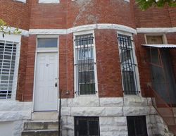 Foreclosure in  W NORTH AVE Baltimore, MD 21217