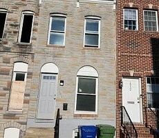 Foreclosure in  SARGEANT ST Baltimore, MD 21223