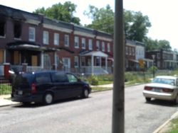 Pre-foreclosure in  RIDGEWOOD AVE Baltimore, MD 21215