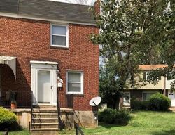 Pre-foreclosure in  SPRINGWOOD AVE Baltimore, MD 21206