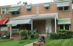 Pre-foreclosure in  MOORES RUN DR Baltimore, MD 21206