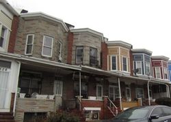 Pre-foreclosure in  MORELAND AVE Baltimore, MD 21216