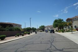 Pre-foreclosure in  E SHERRI DR UNIT F Gilbert, AZ 85296