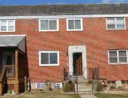 Pre-foreclosure in  HAROLD RD Dundalk, MD 21222