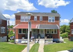 Pre-foreclosure in  WESTFIELD AVE Baltimore, MD 21214