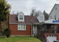 Pre-foreclosure in  OBERLIN ST Pittsburgh, PA 15206