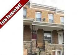 Pre-foreclosure in  BAKER ST Baltimore, MD 21216