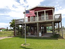 Pre-foreclosure in  AVENUE D Port Bolivar, TX 77650