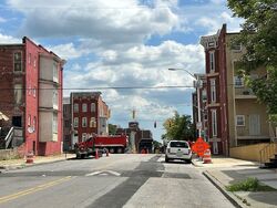 Pre-foreclosure in  MOSHER ST Baltimore, MD 21217