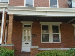 Pre-foreclosure in  DUDLEY AVE Baltimore, MD 21213