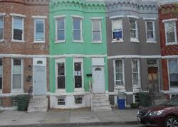 Pre-foreclosure in  N FULTON AVE Baltimore, MD 21217