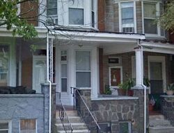 Pre-foreclosure in  W MOSHER ST Baltimore, MD 21216