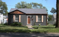 Pre-foreclosure in  Buchanan St Gary, IN 46408