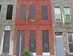 Pre-foreclosure in  N Bond St Baltimore, MD 21213