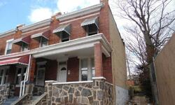 Pre-foreclosure in  E CHASE ST Baltimore, MD 21213