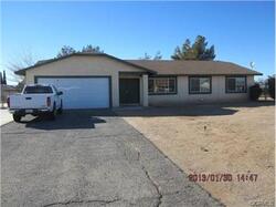Pre-foreclosure in  STANDING BEAR RD Apple Valley, CA 92308
